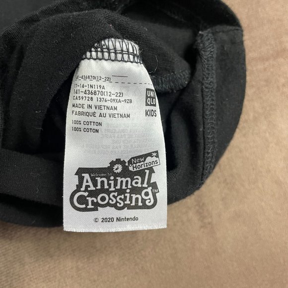Uniqlo Nintendo Animal Crossing "DAL" Kids Cotton T-Shirt Size 5-6 (SKU: 62B) - Picture 4 of 6